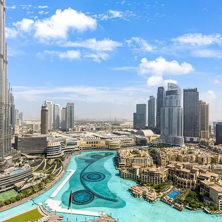 Durrani Homes - Alluring 5Br Penthouse With Burj Khalifa And Fountain View Dubai Exterior photo