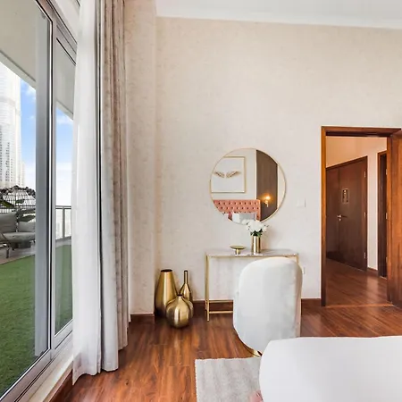 Durrani Homes - Alluring 5Br Penthouse With Burj Khalifa And Fountain View Dubai Exterior photo